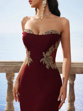 Noble Elegant Off Shoulder Burgundy Vintage Palace Hollow Out Sequin Sexy Mermaid Formal Evening Prom Gown Bridesmaid Dress